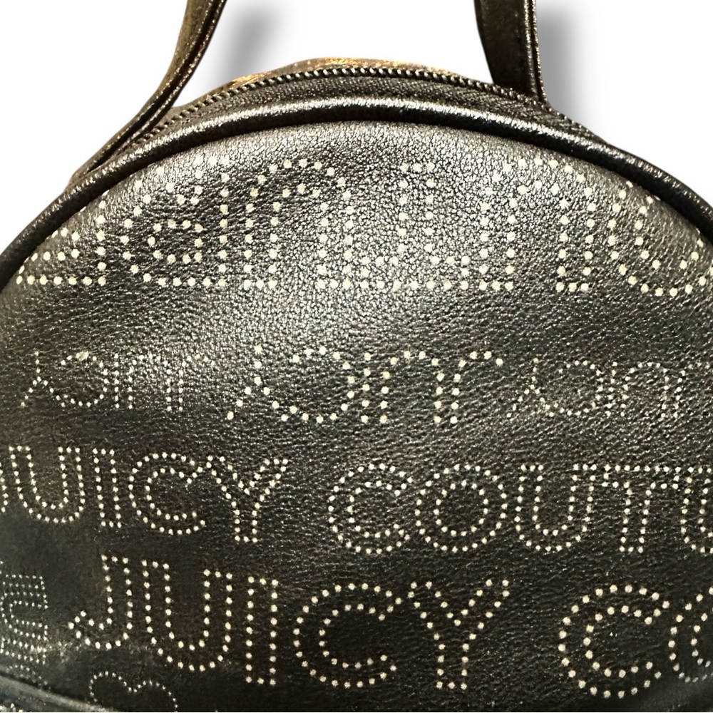 Juicy Couture Black Mini Logo Backpack - Picture 5 of 11